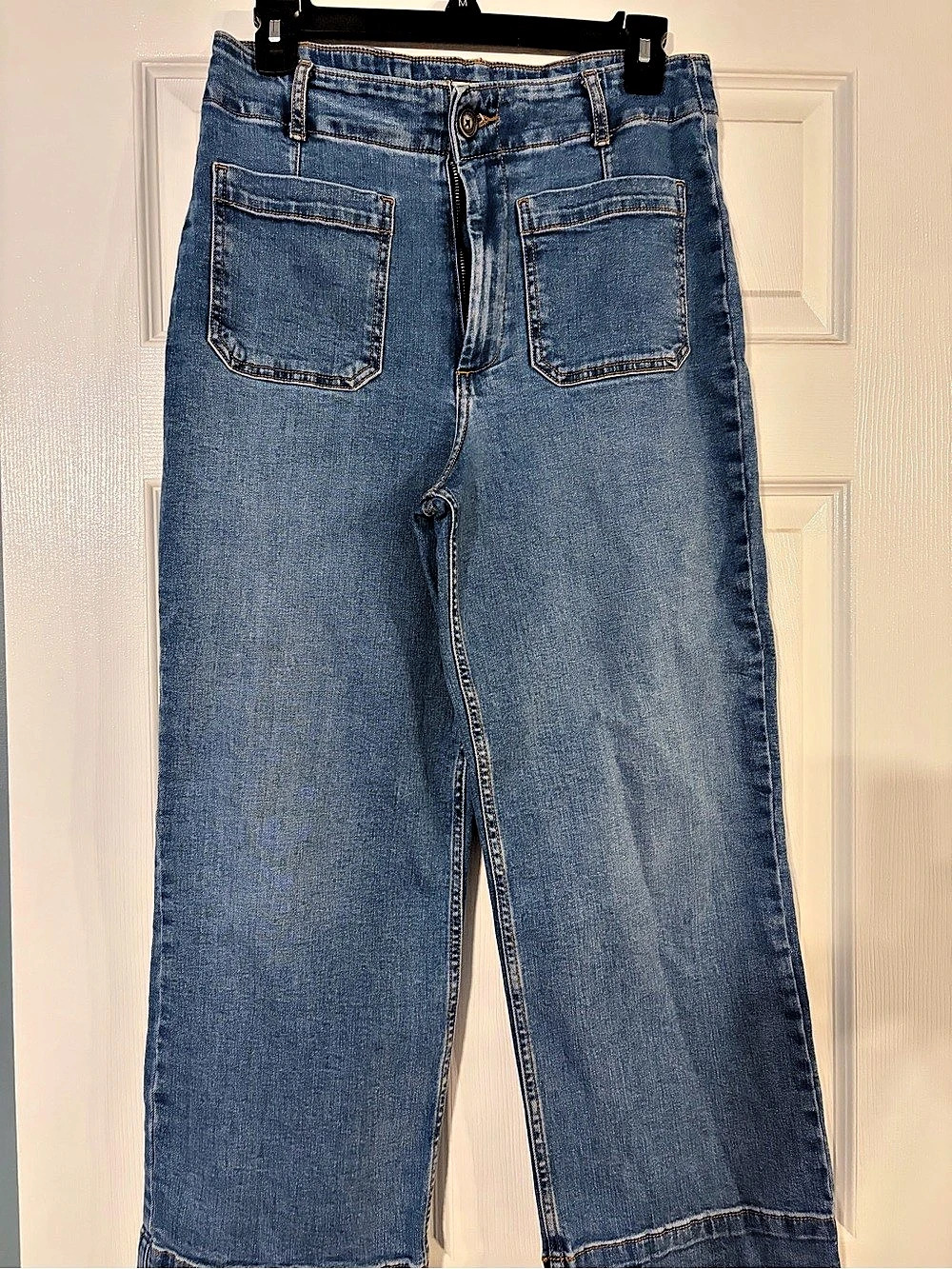 Bagatelle Collection High-Rise Wide-Leg Jeans Waist 29 Like New